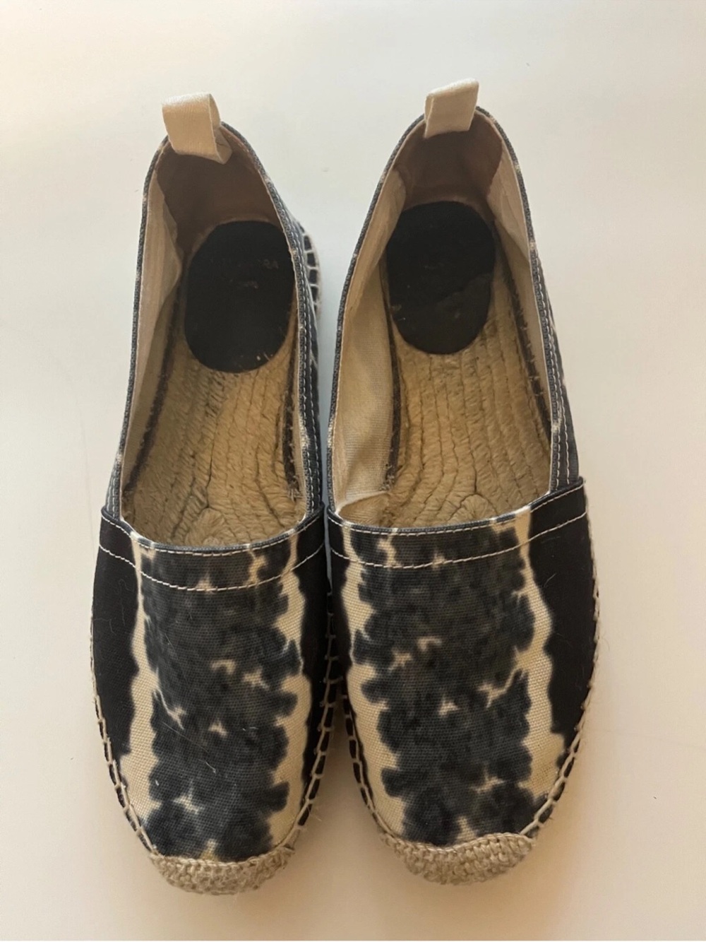 Altuzarra by Castaner shibori espadrille - size 38 - blue and white - Picture 2 of 7